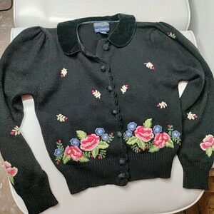 Vintage herman geist cardigan sz medium